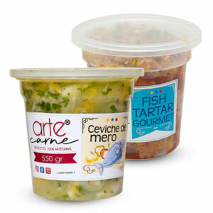 Combo Ceviche de Mero y Tartar de atún
