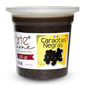 Caraotas negras envasadas